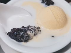 牛奶紫米露-黄师奶甜品店