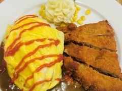 咖喱炸鸡排蛋包饭-天天多多乐(禾祥店)