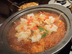 粉丝裹虾-绿茶餐厅(光谷世界城步行街店)