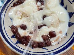 红豆白雪冰豆花-人和水上飘(第一家店)