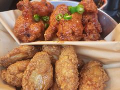 炸鸡翅一半一半-富乐满韩国正宗炸鸡韩国料理(虹泉路店)