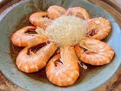 粉丝焗黑虎虾-吕氏焗小鲜•花园餐厅(八大关店)