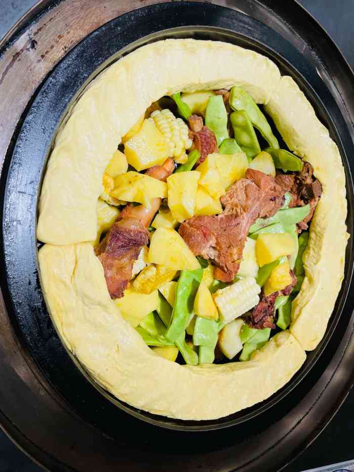 葳薇家 小锅烀饼(公园南路店)-"b站上刷到的…太想吃好吃的锅包肉了