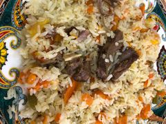 新疆抓饭-新疆巴州金丝特餐厅(大钟寺店)