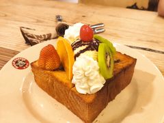 水果冰淇淋面包-漫咖啡(浏阳河店)