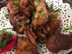 香酥椒盐鸡-吕氏疙瘩汤·海鲜新鲁菜(凯德mall新都心店)
