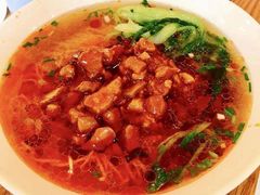 辣肉面-上海外国语大学-附中食堂