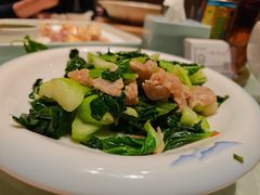 青菜炒油渣-壹只菜·崇明本地特色菜(崇明南门店)