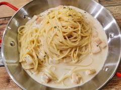 烟熏鸡胸奶油意面-Kpasta韩式意大利面