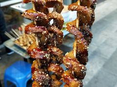 烤面筋-小红旗臭豆腐炸冷面(万达店)