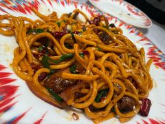 攒劲的干煸炒面-清真·玛丽亚新疆菜主题餐厅(浙江中路店)