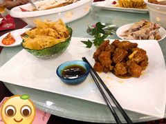 炸云吞拼香橙骨-佛山皇冠假日酒店-西餐厅