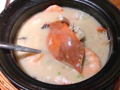 虾蟹粥-颐和•海鲜砂锅粥•啫啫煲(奥林匹克广场店)