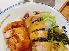 烧鸭拼切鸡饭-肥小福·烧鹅专门店(环宇荟店)