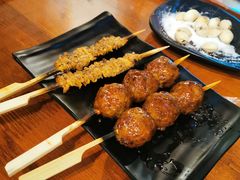 手工鸡肉丸子-鸟串烧Yakitori