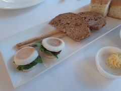 餐前面包配油醋-casamosaico卡萨马可意大利餐厅