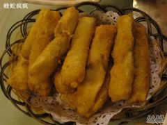 忘了名字了，但里面是鸡蛋羹样的东西-龙凤瓦罐煨汤馆(清江东路店)