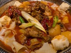 沙湾原始大盘鸡-丝路金桃·新疆菜(徐汇店)