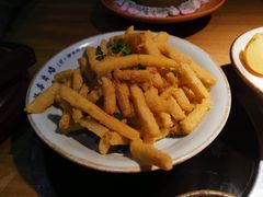 咸蛋黄炒茄子-吃饭皇帝大(解放西路店)