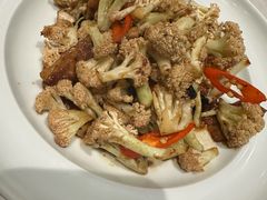 小炒有机花菜-泰钰丰烤鸭.天津菜(开发区店)