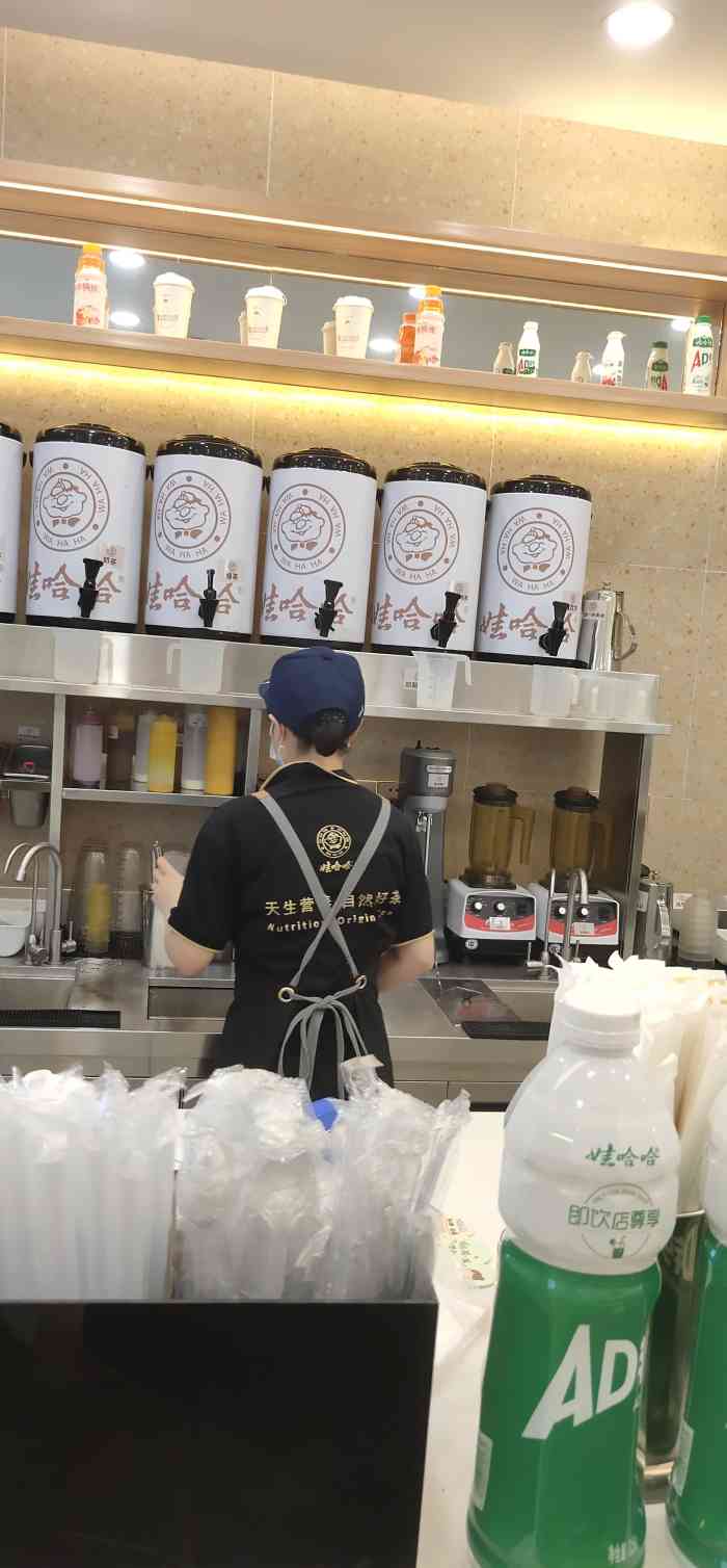 娃哈哈奶茶(大学城gogo新天地店)-"秒杀的娃哈哈饮品～琥珀珍珠烤奶