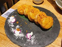莲藕夹芋泥-水木苼 蔬食料理