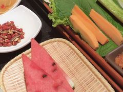 时令水果-韩盛·古法烤肉店(皇城恒隆广场店)