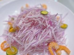 大虾干凤尾紫-绫罗岛海鲜私房菜(鸭绿江边店)