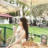 最新上海打卡地，花园餐厅拍照超出片！