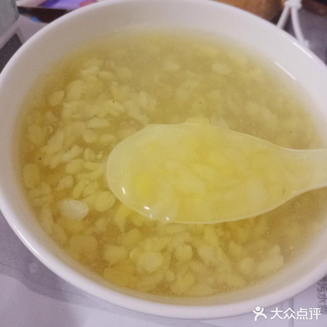 不是太喜歡第二次點了姜薯綠豆爽太好吃了吧