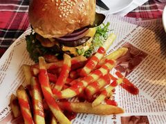 双层芝士汉堡-祖母的厨房美式西餐厅(北京坊店)