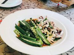 鱿鱼秋葵-一江春水·杭帮臻宴(三台山店)