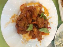 菠萝咕噜肉-大眼锅贴水饺(河东店)