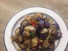 紫山茄拌扇贝-味莊·青岛菜(云霄路店)