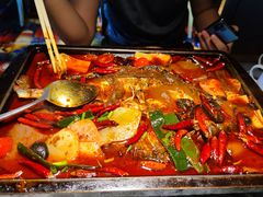 -探鱼·鲜青椒爽麻烤鱼(天河优托邦店)