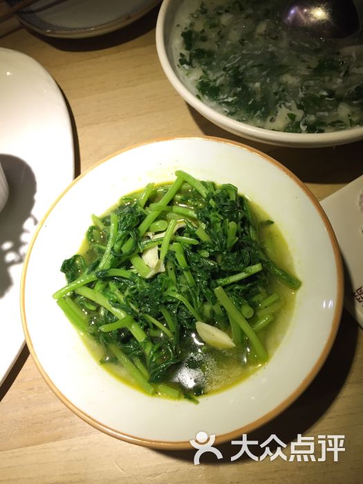 童年小筑餐厅(中大银泰城店)鸡汁茼蒿图片 - 第45张