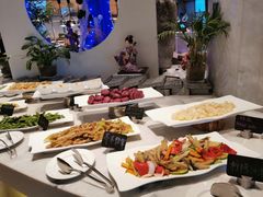 自助取餐区-杭州钱江新城万怡酒店-西餐厅