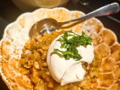 自制茄子酱配小脆饼-阿里家·新疆烤肉酒場 by MIG