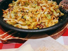 铁板包菜炒粉丝-西贝(上海新梅广场店)