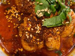 冒脑花-成都你六姐·牛肉冒菜(城市集市合生汇店)