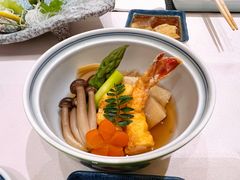 嫩笋虾脂煮-广州瑞士酒店瑞初日本料理·铁板烧