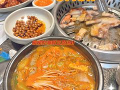 -草家酱蟹炭火烤肉店(珲春南路一店)