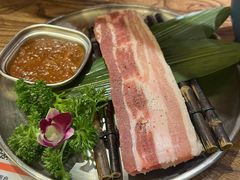 -明洞阿姨·韩式酱蟹烤肉·创意料理(三元桥店)