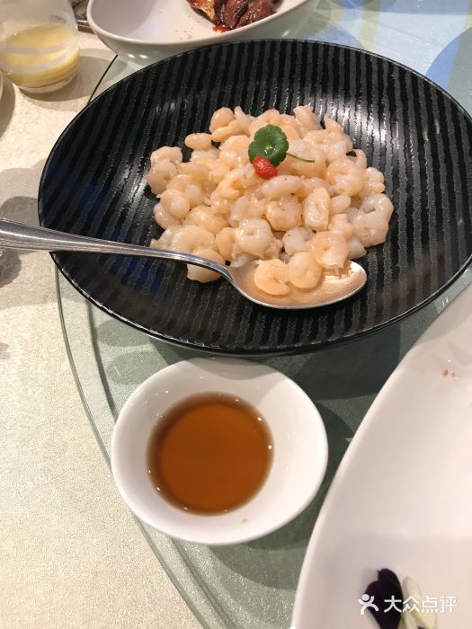 上海和平饭店龙凤厅 Dragon Phoenix水晶虾仁图片