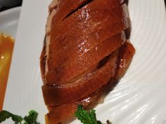 师傅现场切烤鸭-大董(阜成路店)