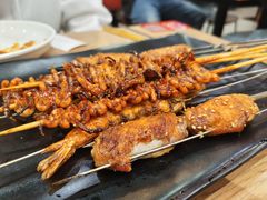 -宝记烧烤·碳锅羊肉·羊蝎子火锅·夜食社(文体路创始店)