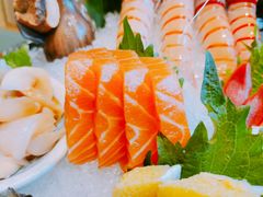 三文鱼刺身-鲁山人日本料理·放题·套餐(松卫北路店)