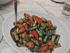 榄菜四季豆炒鸡脆骨-汤城小厨•粤菜•靓汤(西直门凯德MALL店)