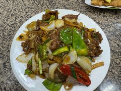 濕炒豉椒牛肉河-新鸿发咖啡美食