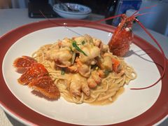 苏格兰蓝龙虾捞面-皇朝会.经典传统粤菜(外滩店)